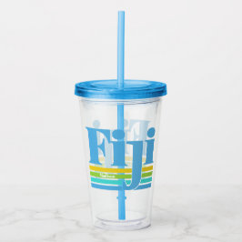 Custom Name / Text Fiji Take Away Mugg