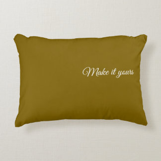 Custom Name Throw Pillow – Geometric Gradient Desi Prydnadskudde