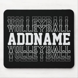 CUSTOM NAME Vanishing Volleyball Logotyp Player Musmatta