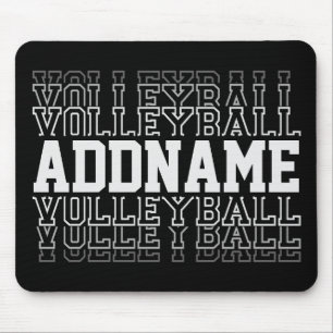 CUSTOM NAME Vanishing Volleyball Logotyp Player Musmatta