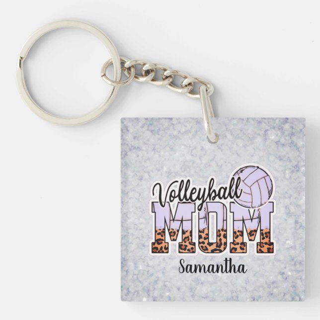 Custom Name Volleyball Mom | Mother's Day (Framsidan)