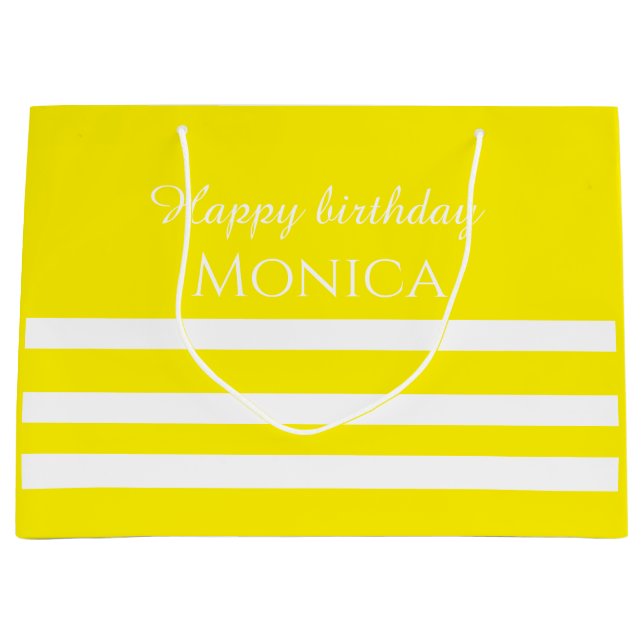 custom name white and yellow birthday (Framsidan)