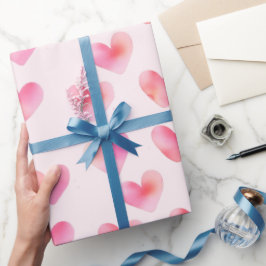 Custom Names Romantic Pink Love Design -  Presentpapper