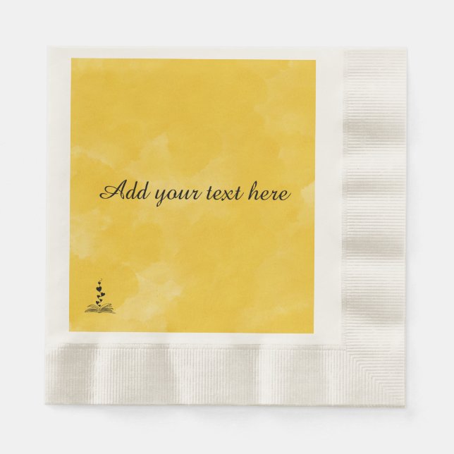 Custom Napkins That Add Charm to Every Occasion Pappersservett (Framsidan)