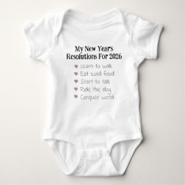 Custom New Year's Resolutions, Unisex, Funny    T Shirt