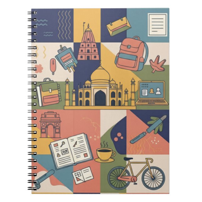 Custom Notebook –Personalized Journal, Unique Gift Anteckningsbok (Framsidan)