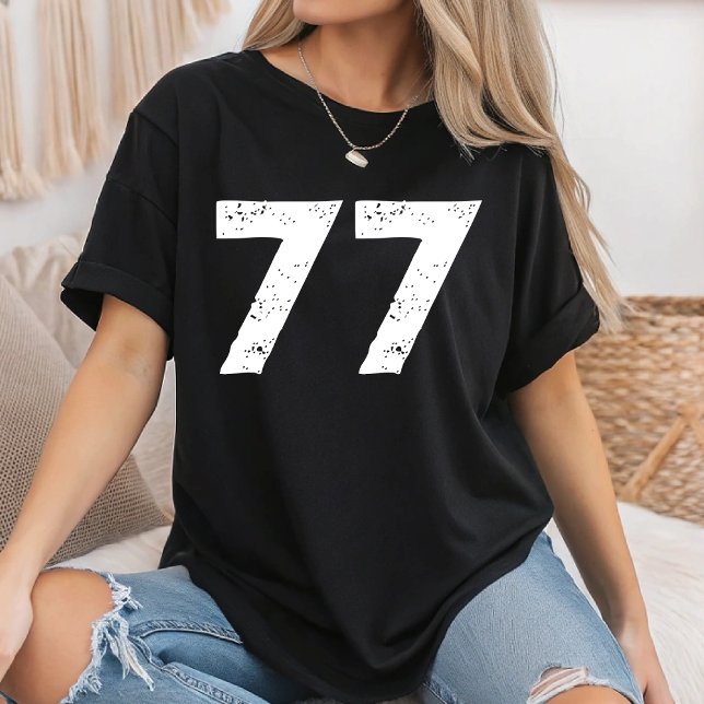 Custom Number Game Day School Team Football Number T Shirt (Skapare uppladdad)