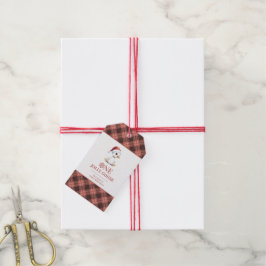 Custom One Jolly Goose December First Birthday Presentetikett