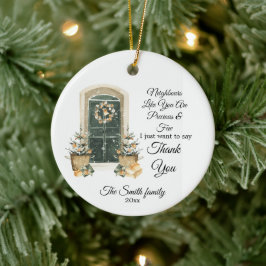 custom ornament for neighbor couple - families