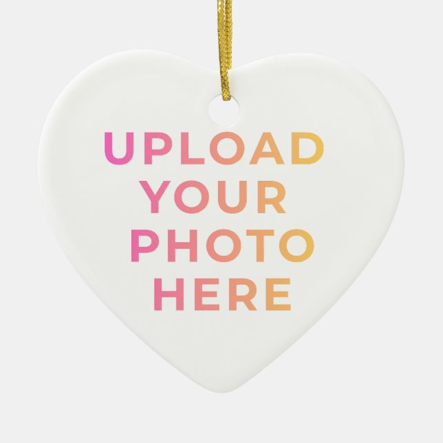 Custom Ornament | Photo, Name & Family Keepsake (Framsidan)