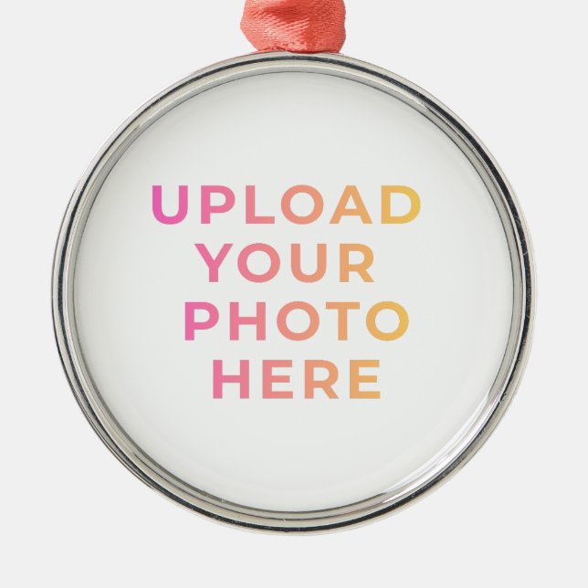 Custom Ornament | Photo, Name & Family Keepsake (Framsidan)