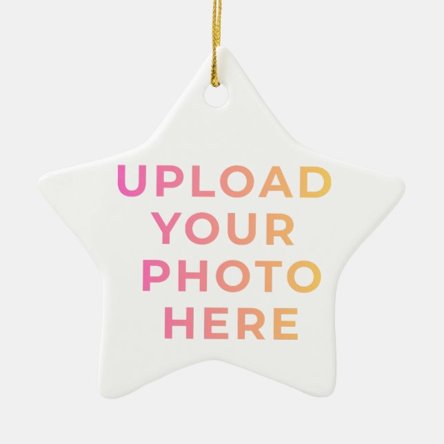 Custom Ornament | Photo, Name & Family Keepsake (Framsidan)