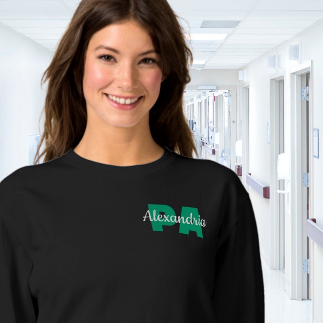 Custom PA Credentials with Name T Shirt (Skapare uppladdad)