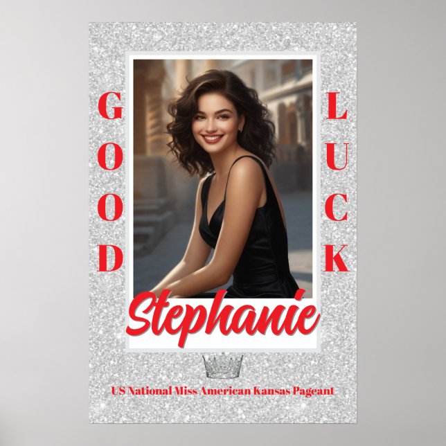 Custom Pageant Door Banner Poster (Framsidan)