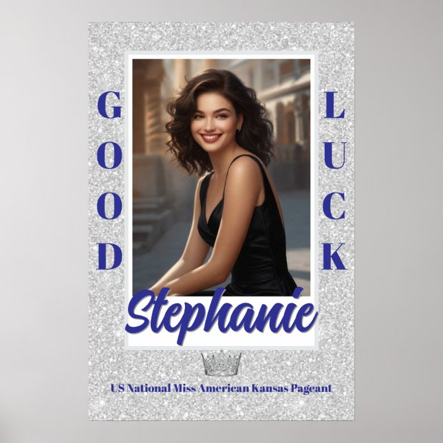 Custom Pageant Door Banner Poster (Framsidan)