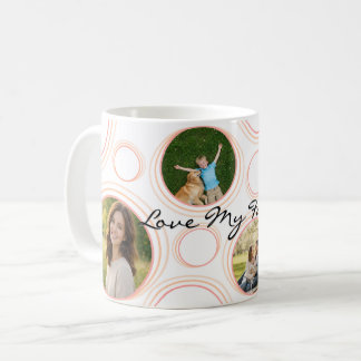 Custom Pastel Motivational Quote Design Kaffemugg