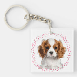 Custom pastel pink cavalier Photo & Name