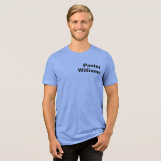 Custom Pastor Name T Shirt