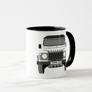 Custom Personalize Classic Land Rover mug Mugg