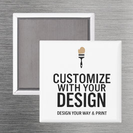 Custom Personalized Blank Company Branded Magnet