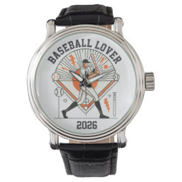 Custom Personalized Global Baseball 2026 Armbandsur