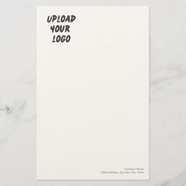 Custom Personalized Logo Brevpapper (Framsida)