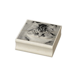 Custom Pet Cat Photo Rubber Personalized Stamp Stämpel