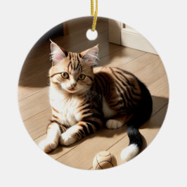 Custom Pet Memorial Gift Julgransprydnad Keramik