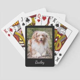 Custom Pet Photo and Name Script Casinokort