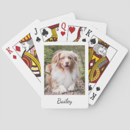 Custom Pet Photo and Name Script Casinokort