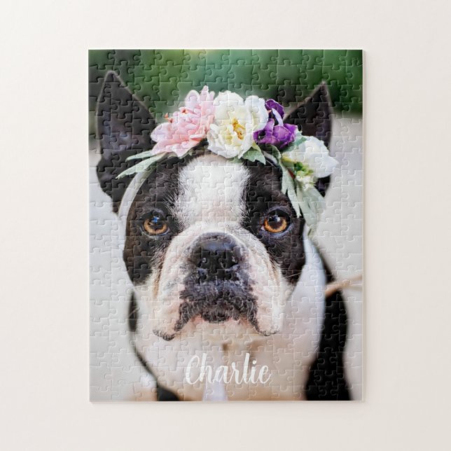 Custom Pet Photo Pussel (Vertikal)