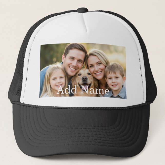 Custom Photo and Text Personalized  Keps (Framsida)