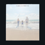 Custom Photo Anteckningsblock<br><div class="desc">This notepad is shown with a sample photo print,  customize and edit your own photo into place with this template.
Shown in an opaque print so you can write on it.
Customize this item or buy as is.



Licensed Image</div>