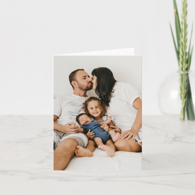 Custom Photo Anteckningskort (Framsida)