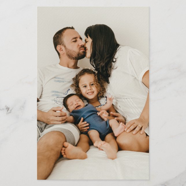 Custom Photo Brevpapper (Framsida)