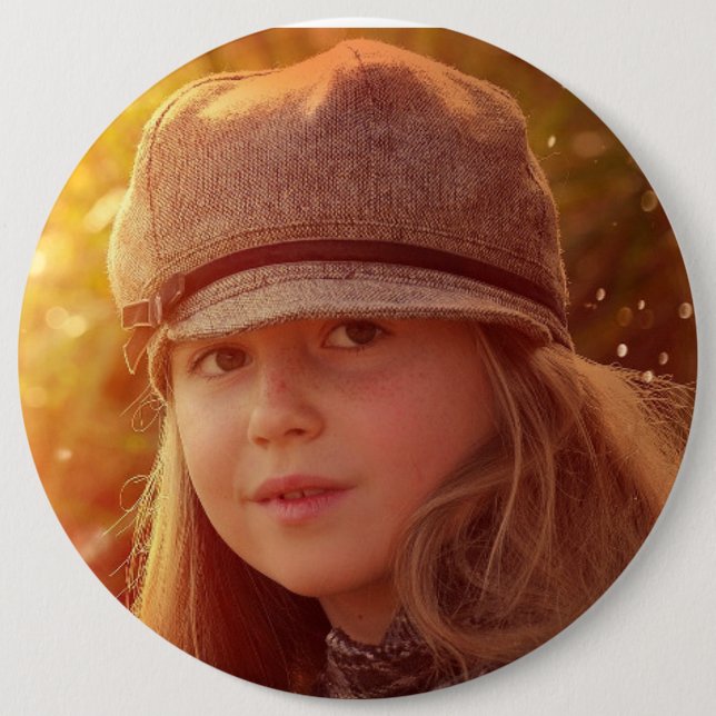 CUSTOM PHOTO BUTTON BIG KNAPP (Framsida)