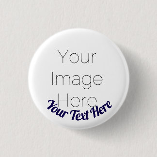 Custom Photo Button Pin – Personalized text Badge Knapp