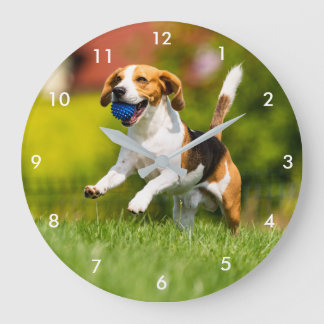 Custom Photo Clock Stor Klocka