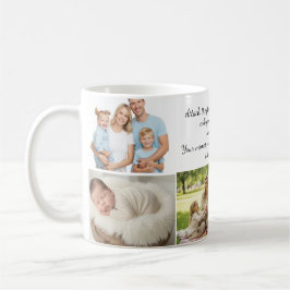 Custom Photo Collage Mug – Your Photo & Your Text  Kaffemugg