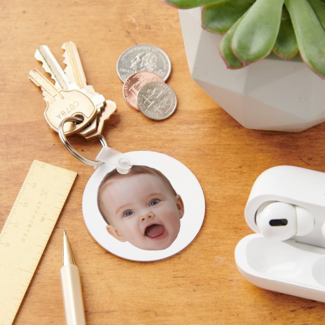 Custom Photo, Custom Photo Face Nyckelring (Skrivbord)