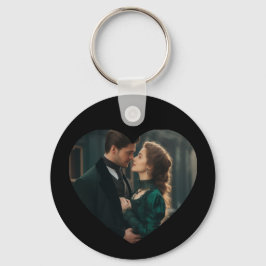 Custom Photo Double-Sided Round Memory Nyckelring