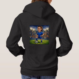 Custom Photo-Face Soccer/Football Star Caricature T Shirt