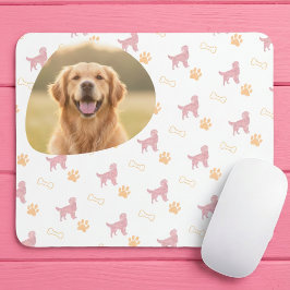 Custom Photo Golden Retriever - Pastel Pink Musmatta