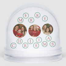 Custom Photo Merry Christmas