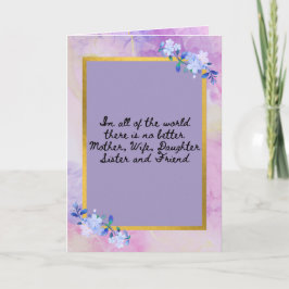 Custom Photo Mothers Day Kort