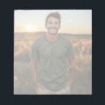 Custom Photo Notepad Anteckningsblock<br><div class="desc">This notepad is shown with a sample photo print,  customize and edit your own photo into place with this template.
Shown in an opaque print so you can write on it.
Customize this item or buy as is.



Licensed Image</div>