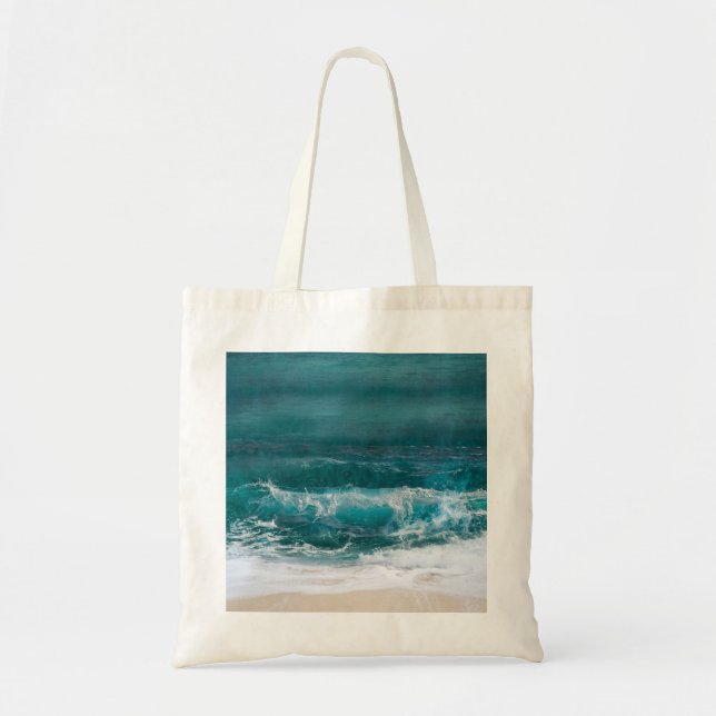 Custom Photo Personalized  Beach Tote Bag Tygkasse (Framsidan)