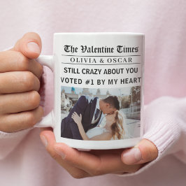 Custom Photo – Personalized “Valentines Times Gift Kaffemugg