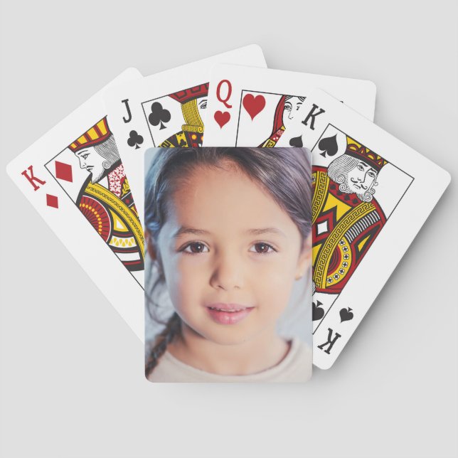 Custom photo playing cards casinokort (Baksidan)