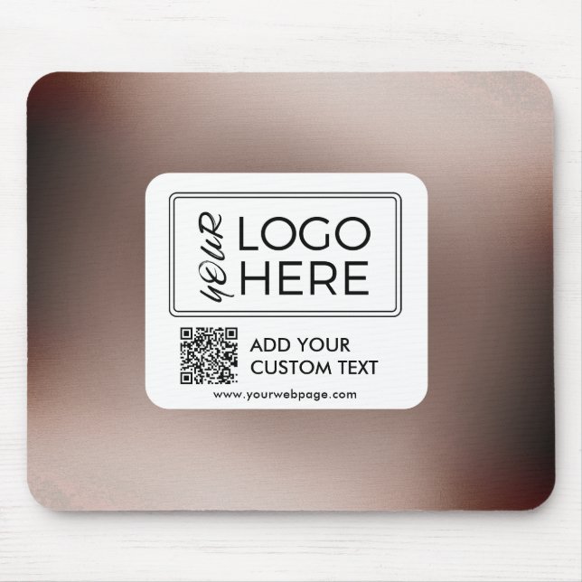 Custom Photo QR Code Business Logo Musmatta (Framsidan)